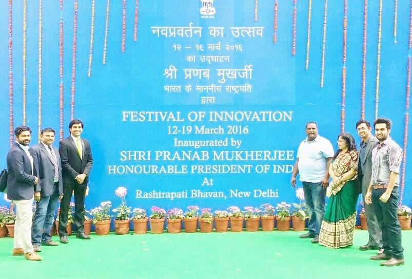 Avatar Turbine showcased at Indian Presidential Palace